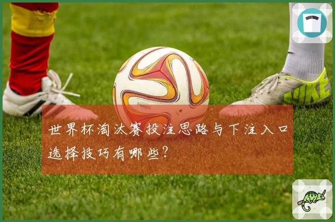 世界杯淘汰赛投注思路与下注入口选择技巧有哪些？